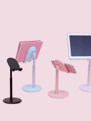 Multi-Angle Extendable Desk Cell Phone Holder & iPad Stand