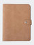 Vegan Leather Multi-Talented Notebook/Journal - Caramel Beige
