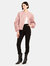 Esteban Ruched Bomber Jacket 