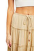 Devyn Tiered Maxi Skirt In Tan