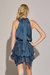 Meet Me At Midnight Dress In Moody Indigo