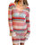 Seashell Knit Cover Up Dress In Pink - Pink