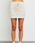 Sweater Mini Skirt In Tan