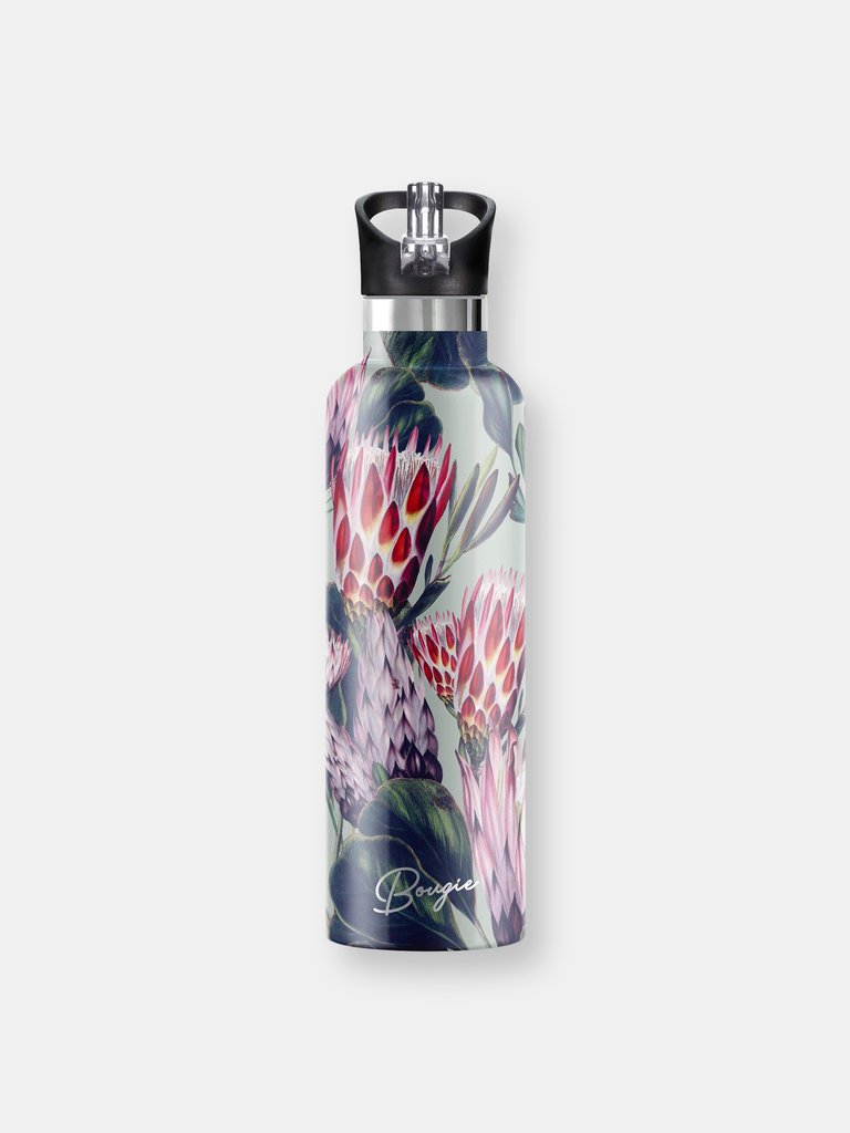 My Bougie Bottle Protea Insulated 25 oz Water Bottle