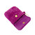 Coin Pouch With Key Chain - Scarlett Agate