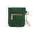 Coin Pouch With Key Chain - Scarlett Emerald