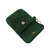 Coin Pouch With Key Chain - Scarlett Emerald