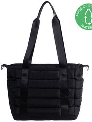 Commuter Tote Bag - Recycled Collection Black - Recycled Collection Black