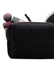 Cosmetic Pouch - Vixen Black (Velour Finish)