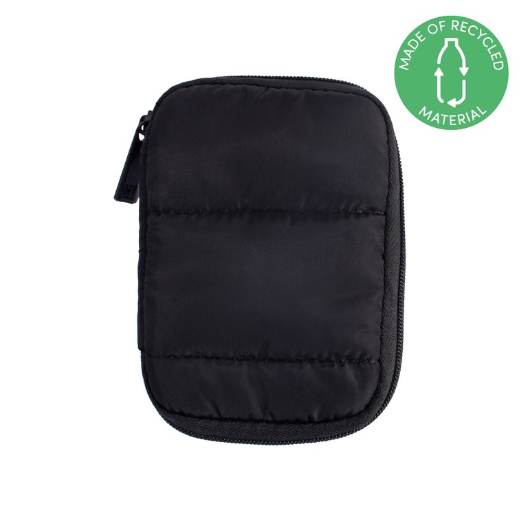 Ear Bud Case - Recycled Collection Black - Black