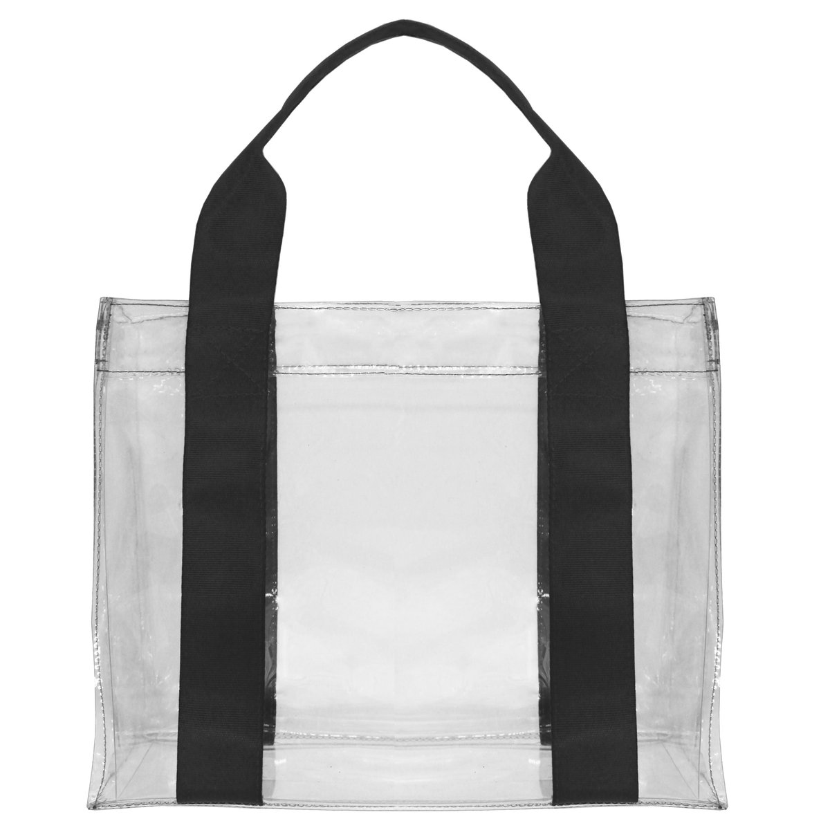 Amaro Clear Lunch Bag with Adjustable Strap & Removable Storage Insert