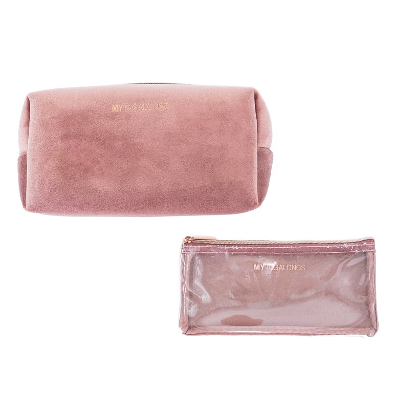 Medium Loaf With Brush Pouch - Vixen Rose