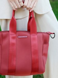 Mini Commuter Neoprene Tote Bag - Everleigh Berry