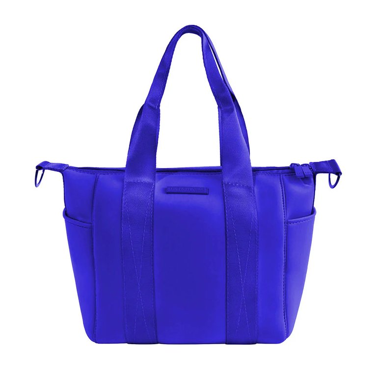 Mini Commuter Neoprene Tote Bag - Everleigh Cobalt - Everleigh Cobalt