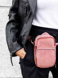 Mini Convertible Crossbody Bag - Vixen Rose