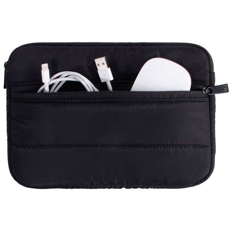 Tech Organizing Pouch - Recycled Collection Black