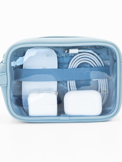 MYTAGALONGS The Clear Cable Organizer - Arctic Ice product