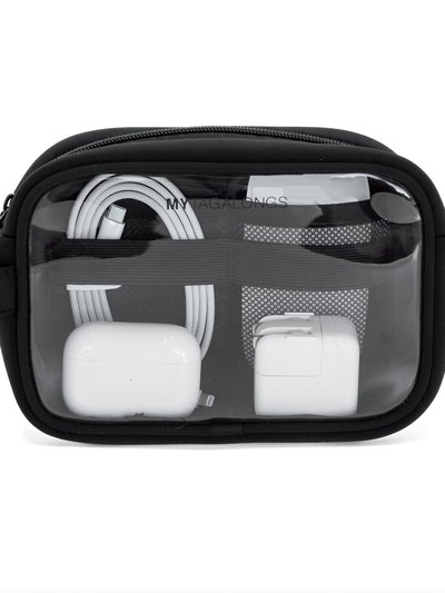 MYTAGALONGS The Clear Cable Organizer - Black product