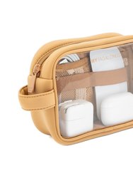 The Clear Cable Organizer - Caramel
