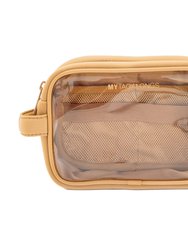 The Clear Cable Organizer - Caramel