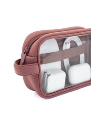 The Clear Cable Organizer - Desert Rose