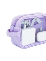 The Clear Cable Organizer - Orchid