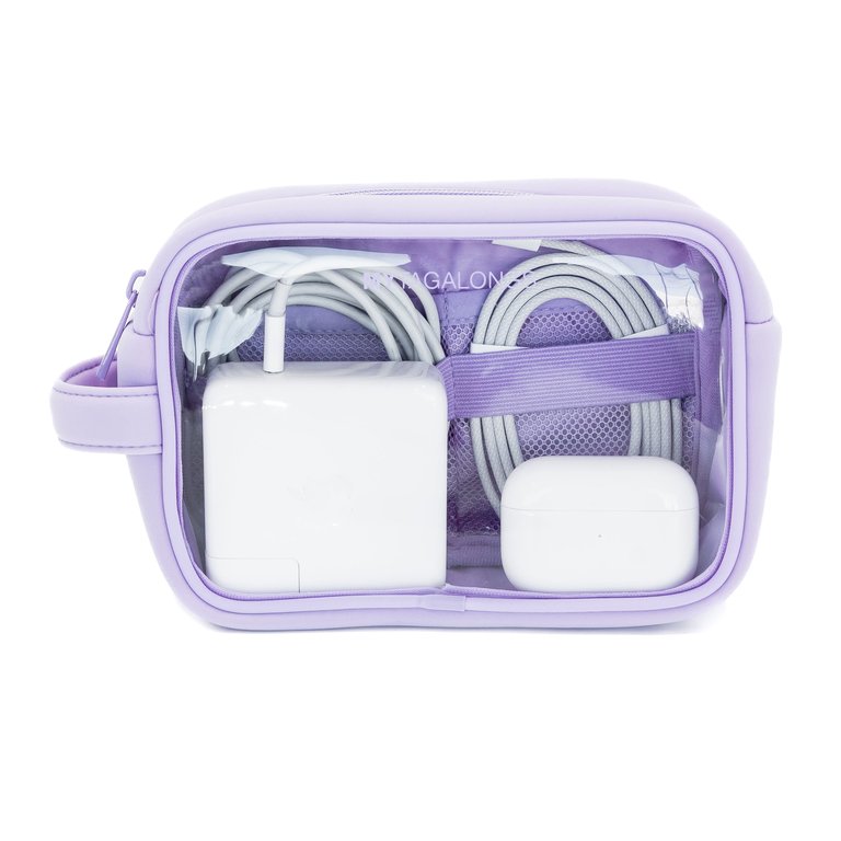 The Clear Cable Organizer - Orchid - Orchid