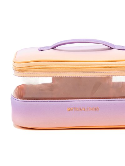 MYTAGALONGS The Clear Train Case-Gradient Euphoria product