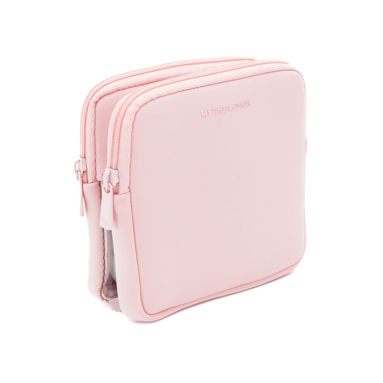 The Double Detachable Pouch - Soft Pink