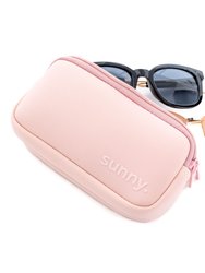 The Double Eyeglass Case - Soft Pink