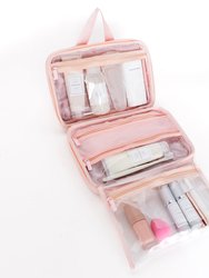 The Hanging Toiletry Case - Soft Pink