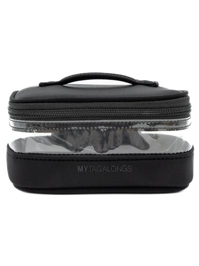 MYTAGALONGS The Mini Clear Train Case - Black product