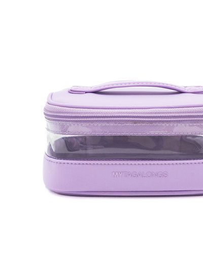 MYTAGALONGS The Mini Clear Train Case - Orchid product