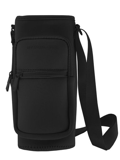 MYTAGALONGS Water Bottle Holder And Crossbody - Everleigh Onyx product