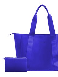 Weekender Neoprene Tote Bag - Everleigh Cobalt