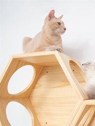  BusyCat Wall Mounted Cat Bed - Pine