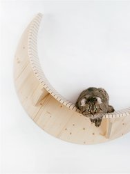 Luna Crescent Moon Shape Wall Mounted Cat Bed