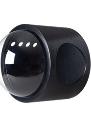 Spaceship Gamma : Wall Mounted Cat Bed Open on the Right-Black - Black