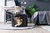 Spaceship Gamma : Wall Mounted Cat Bed Open on the Right-Black