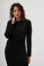 Long Sleeved Gathered Dress