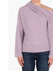 Asymmetrical Draped Sweater