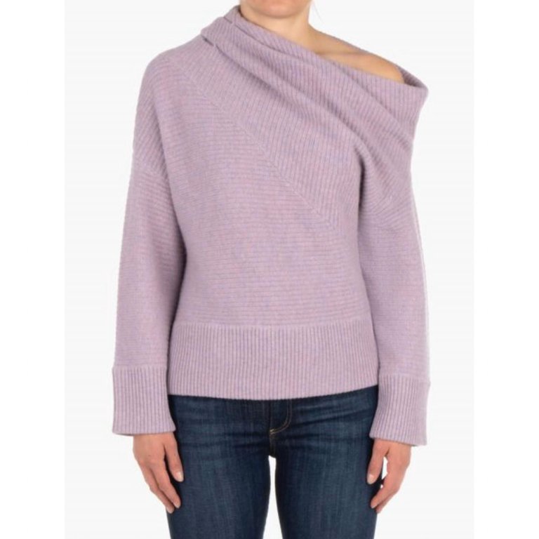 Asymmetrical Draped Sweater