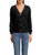 Chunky Cable Cardigan - Black