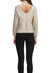 Open Back Cable Quarter Zip Sweater