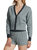 V-Neck Cardigan - Light Blue