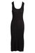 Women's Scoop Neck Dress In Black - Black