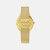 Lune 48 Watch - Gold - Gold Mesh