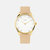 Lune 8 - Gold And White - Sand Leather