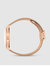 Lune 8 - Rose Gold and White - Rose Gold Mesh