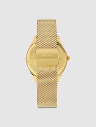 Lune - Gold - Gold Mesh